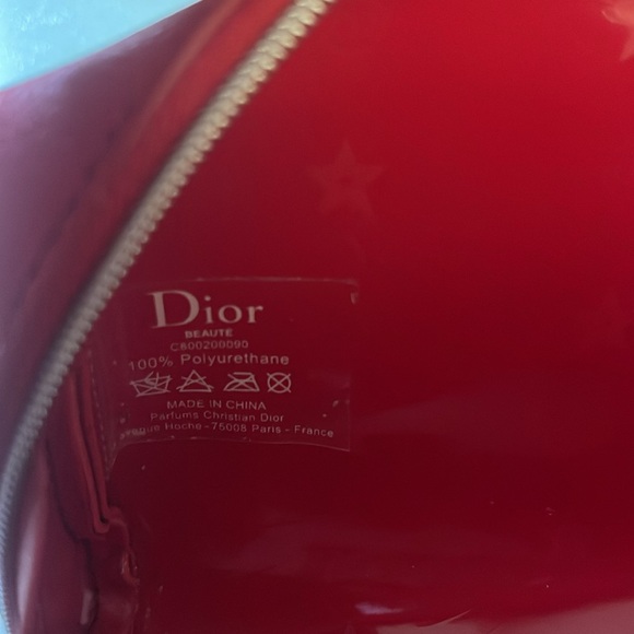 • Dior • Red Makeup Bag - Picture 4 of 5